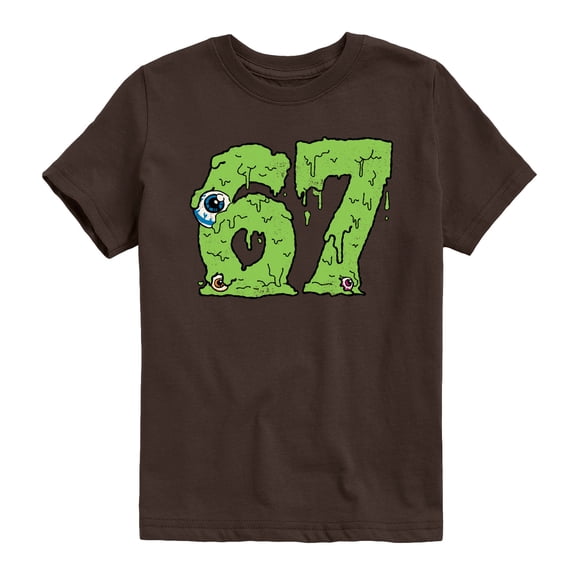 Instant Message - 67 Slime Short Sleeve Graphic T-Shirt