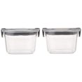 thumbnail image 2 of Rubbermaid Récipient de Stockage Alimentaire Brilliance, Petit, 1.3 Tasse, Transparent, Lot de 2, 2 of 5