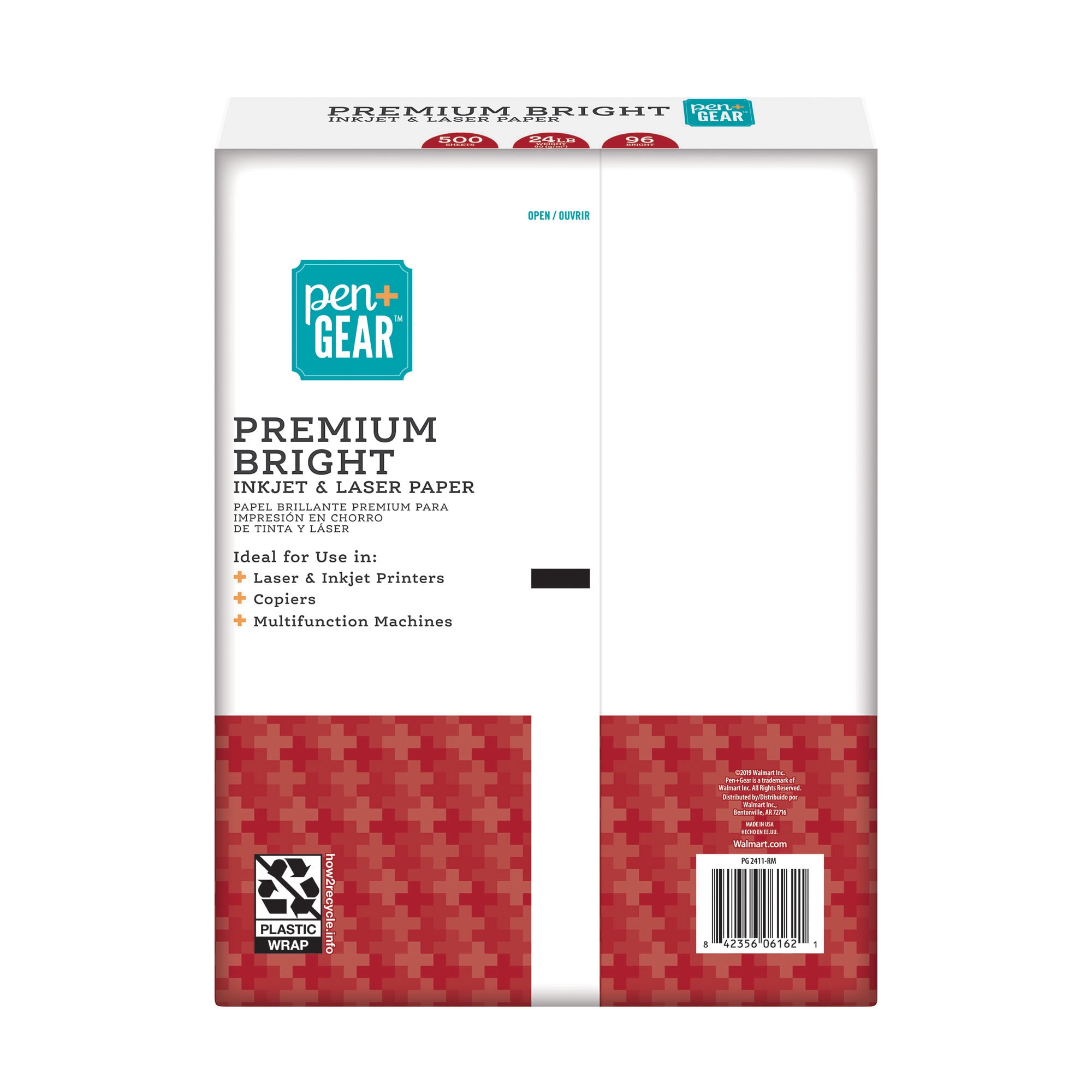 RS PRO, RS PRO White Printer Paper Roll, 524-492