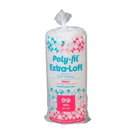 Fairfield 45" x 60" Poly-Fil Extra-Loft Batting, 1 Each