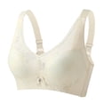 thumbnail image 2 of YHAJDS Women's Comfortable Bras Solid Color Wireless Push Up Breathable Daily Bra Hot Weather, 2 of 3