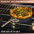 thumbnail image 6 of Calphalon Premier Space-Saving Hard-Anodized Nonstick 5-Quart Saute Pan with Lid, 6 of 6