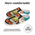 thumbnail image 6 of Lsque I Love Sushi Pattern Womens Comfort Cotton on Scuff With Memory Foam and Anti-skid Sole Slipper-40/41, 6 of 7