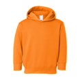 thumbnail image 2 of Rabbit Skins - Toddler Pullover Fleece Hoodie - 3326 - Mandarin Orange - Size: 5/6, 2 of 3