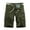 Army Green—Prime Deals 2025, variant on BADHUB Multi-Pocket Cargo Shorts for Young Men Classic Button Zipper Shorts Casual Solid Color Ripstop Hiking Work Shorts Khaki S