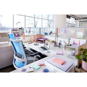 Post-it Recycled Super Sticky Notes, 3 in x 3 in, Wanderlust Pastels , 6 Pads