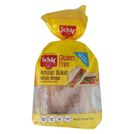 Artisan Baker White Bread Certified Gluten Free No GMO's, Dairy or Wheat (14.01 oz) 6 Pack
