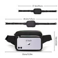 thumbnail image 3 of Tinyat Fanny Pack for Women Crossbody Bag Fanny Pack Waterproof Belt Purse for Outdoor Cycling Shopping, 3 of 8