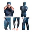 thumbnail image 4 of Traje 2 piezas para Caballero Cressi Tokugawa Neopreno de 2mm Talla XL Azul, 4 of 4