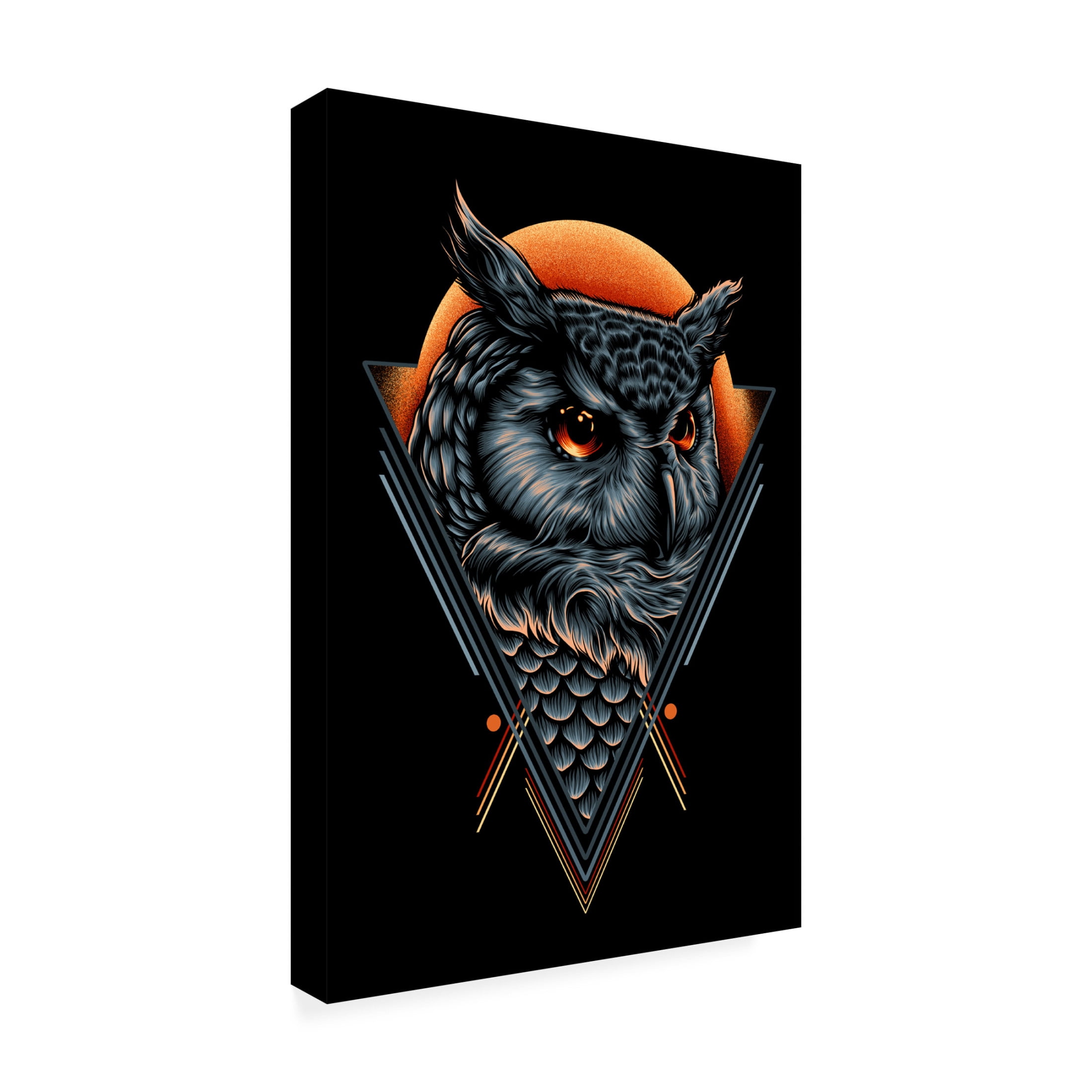 Trademark Fine Art Hastaning Bagus Penggalih I Am The OWL Canvas Wall Art