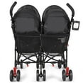 thumbnail image 5 of Topcobe Foldable Twin Baby Double Stroller Ultralight Umbrella Kids Stroller, Toddler Stroller, Baby Wagon-Black, 5 of 8