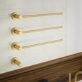 thumbnail image 2 of Claire 3-Bar Electric Towel Warmer in Brushed Gold, 2 of 10