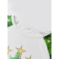 thumbnail image 2 of Family Christmas Matching Pajamas Set Long Sleeve Tops with Plaid Pants, 2 of 10