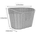 thumbnail image 2 of HAMPPLIES 1Pcs Stable Bike Basket in Grey with Plastic and Aluminum Alloy for General Users, 2 of 8