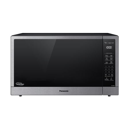 Panasonic NN-SN98JS Microwave Oven Stainless Steel Countertop/Built-In with Inverter & Genius Sensor, 2.2 Cubic Foot