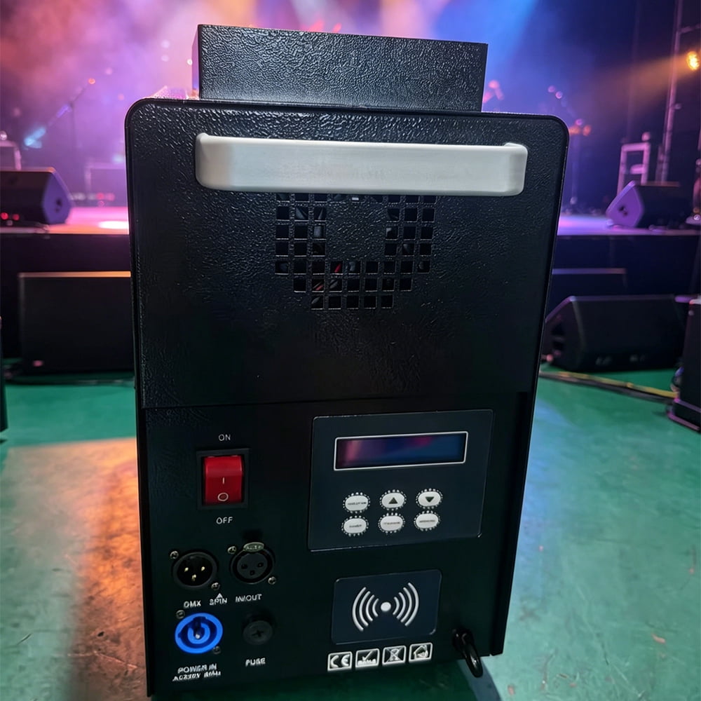 1500W Stage Fog Machine with DMX Remote Control with 24x3W RGB LED for Party Wedding Concert