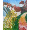 thumbnail image 1 of Country Path Oil Paint by Numbers Hand Painted Frameless Picture Home Ornament, 1 of 9