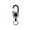 Khaki, variant on Retractable Keychain Badge Holder, Heavy Duty Carabiner Clip with Extendable Cord, 360° Rotating ID Reel Lanyard Army Green 5"