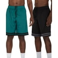 thumbnail image 1 of Alive Men's Shorts- 2 Pack Basketball Shorts 11 Inch Inseam, 1 of 6
