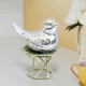 thumbnail image 4 of Estatua de Cerámica Moderna Escultura Decoración Muebles Figuras Figuras de Animales Coleccionables para Inauguración , Gabinete de Vino, Ob Pájaro plateado8x9.2x6cm mayimx Estatua de cerámica, 4 of 8