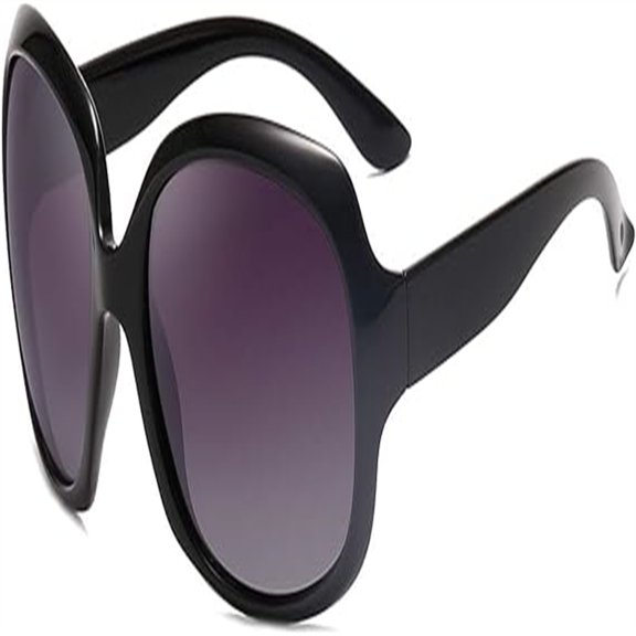 Luniquz Oversized Polarized Sunglasses for Women Retro Classic Shades Large Frame Ladies Sunglasses