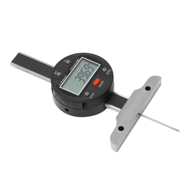 Indicateur de Profondeur, Jauge de Profondeur Numérique Haute Résistance 0-50.8mm 0-2 Pouce pour Projets de Menuiserie