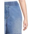 thumbnail image 4 of Terra & Sky Women's Plus Size Slouchy Pull-On Denim Shorts, 4 of 5