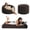 Brown, variant on 4/5FT Giant Convertible Bean Bag Chair Bed – Memory Foam Lazy Sofa