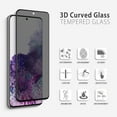 thumbnail image 2 of For Samsung Galaxy S20 FE 5G / SM-G781 Anti-Spy Privacy Anti-Glare Ultra-Thin Clear 9H Hardness Tempered Glass Protective Film, 2 of 7