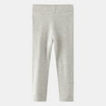 thumbnail image 4 of Gvdentm Leggings for Toddler Girls Girls Leggings Toddler Cotton Leggings for Girls Warm Comfortable Stretchy Pants Kids Soft Tights(Light Gray,5 Years), 4 of 4