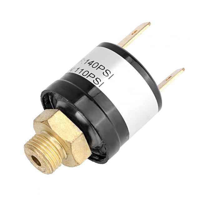 Válvula de conmutación de control de presión de aire automática para automóvil 110-140PSI para bomba de compresor de aire