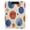 Blue Splashes Artistic Pattern, variant on A4 Double Clip File Folder 18.9x12.6in Clipboards Foldable Binder Holds 80 Sheets Project Folder for Office, Home Blue Squares and Shapes