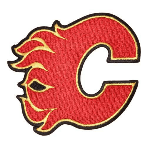 Calgary Flames Embroidered Team Logo Collectible Patch - No Size ...