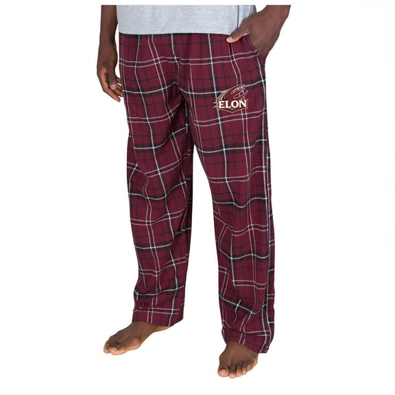 Men's Concepts Sport Maroon/Black Elon Phoenix Ultimate Flannel Pants