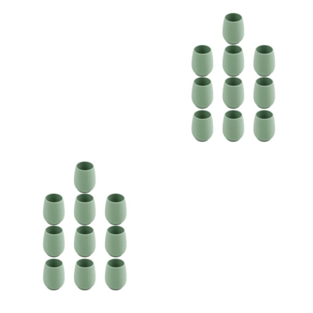 Toystoory 10 piezas de silicona para niños taza de agua a prueba de golpes lavable Color sólido estilo Simple bebidas frasco rosa Type3 NO3
