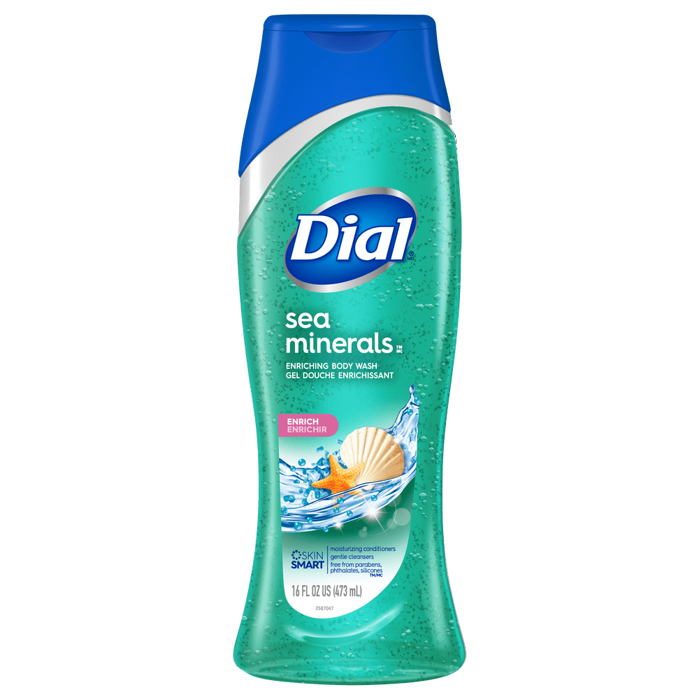 Dial Body Wash, Sea Minerals, 16 Ounce