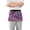 Black Cat in Flower Sea, variant on Wolf with Girl in Forest Server Apron with 3 Pockets Waterproof Waitress Waist Short Apron for Man Woman 12 Inches