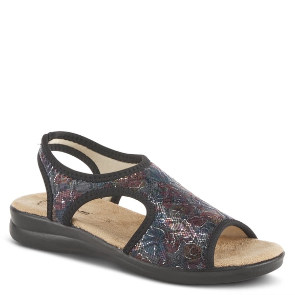 Flexus Women's Nyaman-Floral Slingback Sandal