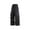 Black, variant on Chiccall Cargo Pants for Men Baggy Wide Leg Toggles Pleated Pants Streetwear Elastic Waist Drawstring Parachute Pants with Pockets