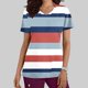 thumbnail image 2 of Vestido Corto para las Mujeres con Cuello en V Imprimir Manga Corta Bolsillo Enfermera Top, Poliéster Ligero para el Hogar Diario Y Desgaste Casual, 2 of 9