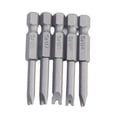 thumbnail image 6 of 5Pcs/Set Magnetic U Shape Screwdriver Security Bits Tool 1/4" Hex Shank 50Mm, 6 of 9