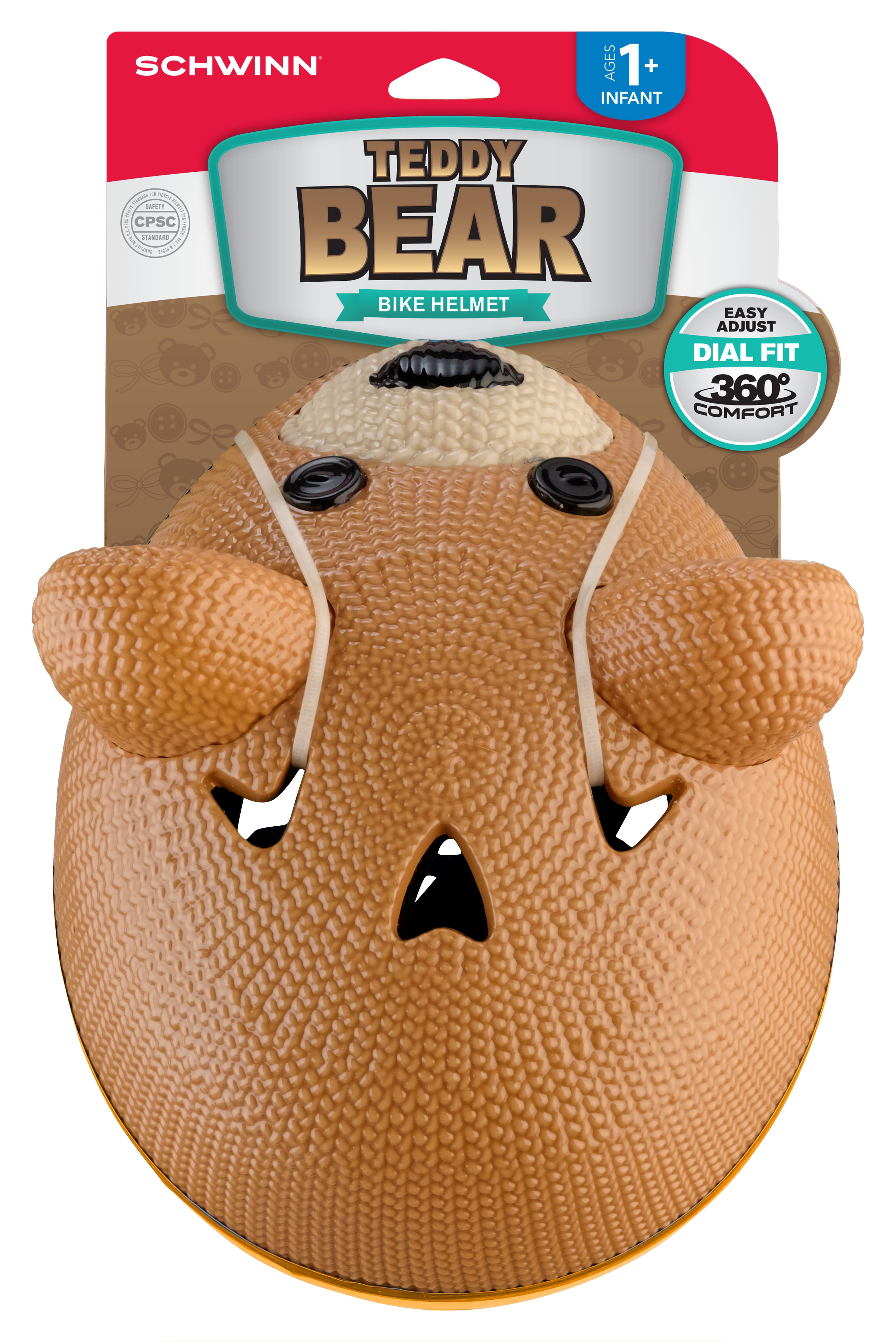 teddy bear bike helmet