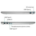 thumbnail image 5 of HP 17 Laptop, 17.3" HD+, Intel Quad Core i3-1125G4 Processor, 16GB RAM, 1TB SSD, Windows 11 Pro, Anti-Glare Display, Long Battery Life, Wi-Fi, Bluetooth, Webcam, HDMI, Alpacatec Accessories, Silver, 5 of 5