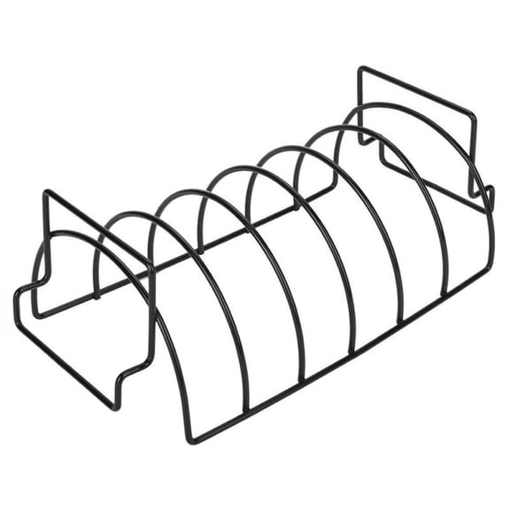 BE-TOOL Non-Stick BBQ Rack Roasting Barbecue Tools Grilling Basket for Outdoor Picnic Home Kitchen Accessories Black