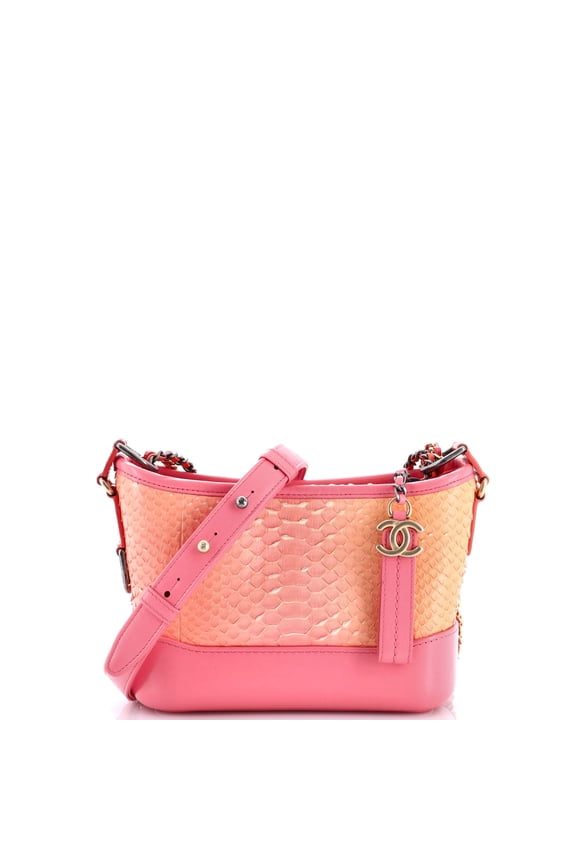 Pre-Owned Gabrielle Hobo Python Small By Rebag