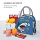 thumbnail image 5 of Fotbe Great White Shark Bolsa de Almuerzo con Estampado, Lonchera Aislada, Contenedor de Comida Reutilizable Tipo Cooler a Prueba de Fugas, 5 of 6