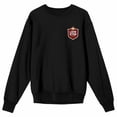 thumbnail image 4 of Lone Star Chest Logo Art Adult Black Crew Neck Sweatshirt-Large, 4 of 7