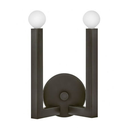 

Hinkley Lighting - Ezra - 10W 2 LED Wall Sconce In Modern Style-12.5 Inches Tall