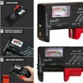 thumbnail image 5 of Probadores de batería Comprobador de voltaje de batería para pilas de botón AA/AAA/C/D/9V/1.5V Pantalla LCD universal(3), 5 of 5
