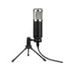 thumbnail image 1 of Micrófono USB Nibio HG 600 Condensador Trípode Negro, 1 of 3